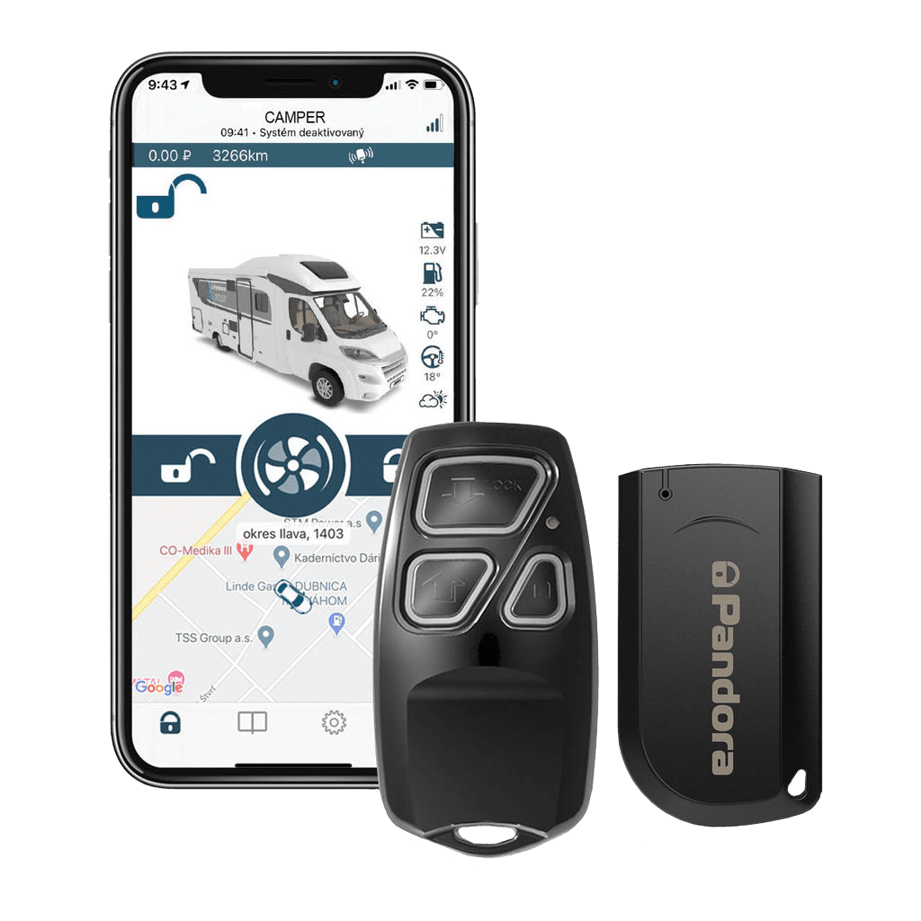 Alarme voiture & utilitaire Pandora SMART V3 4G LTE